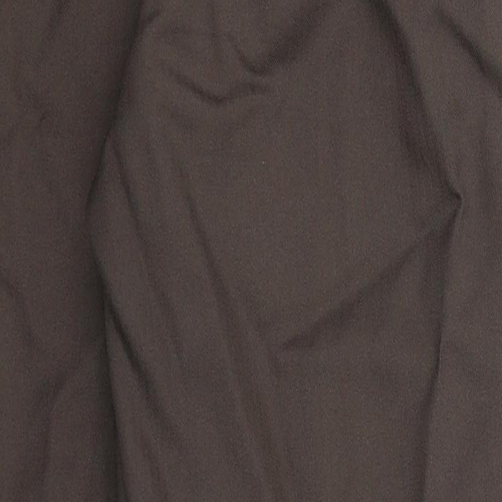 Womens UK Size 12 Preworn Regular Fit Dress Pants Grey Trousers