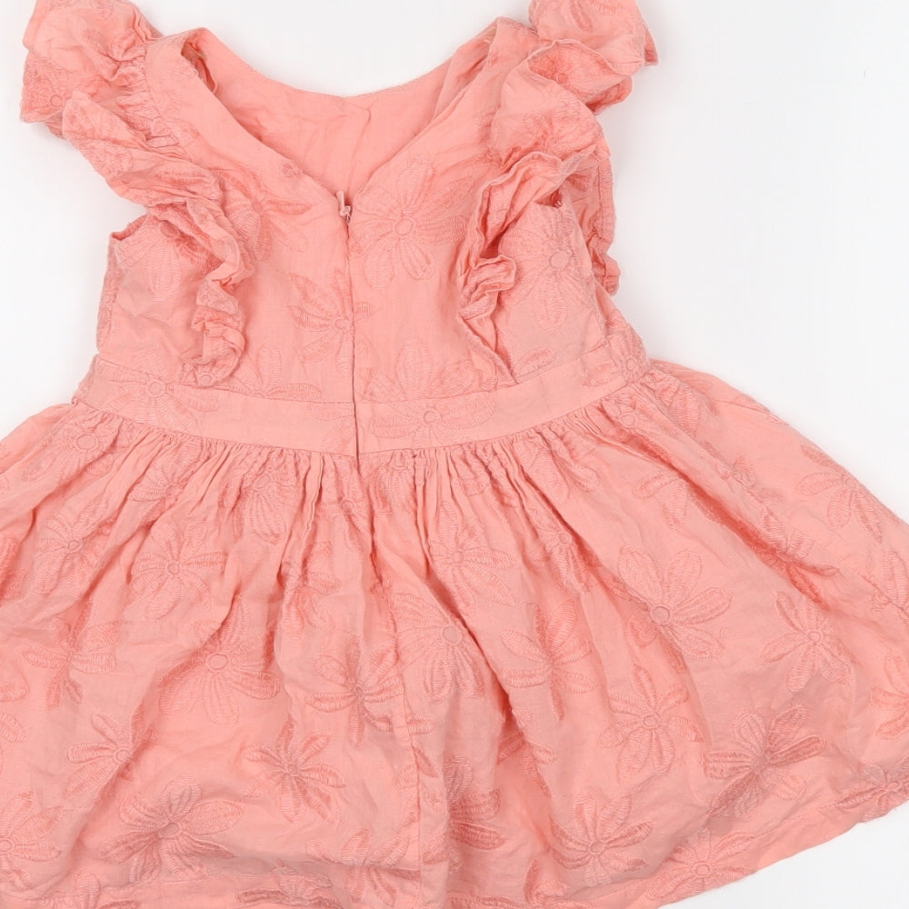 M&S Girls Pink Tutu Dress Size 18-24 Months