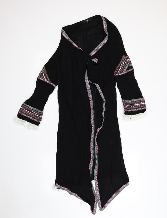 Womens UK Size 10 Missguided Black Jacket