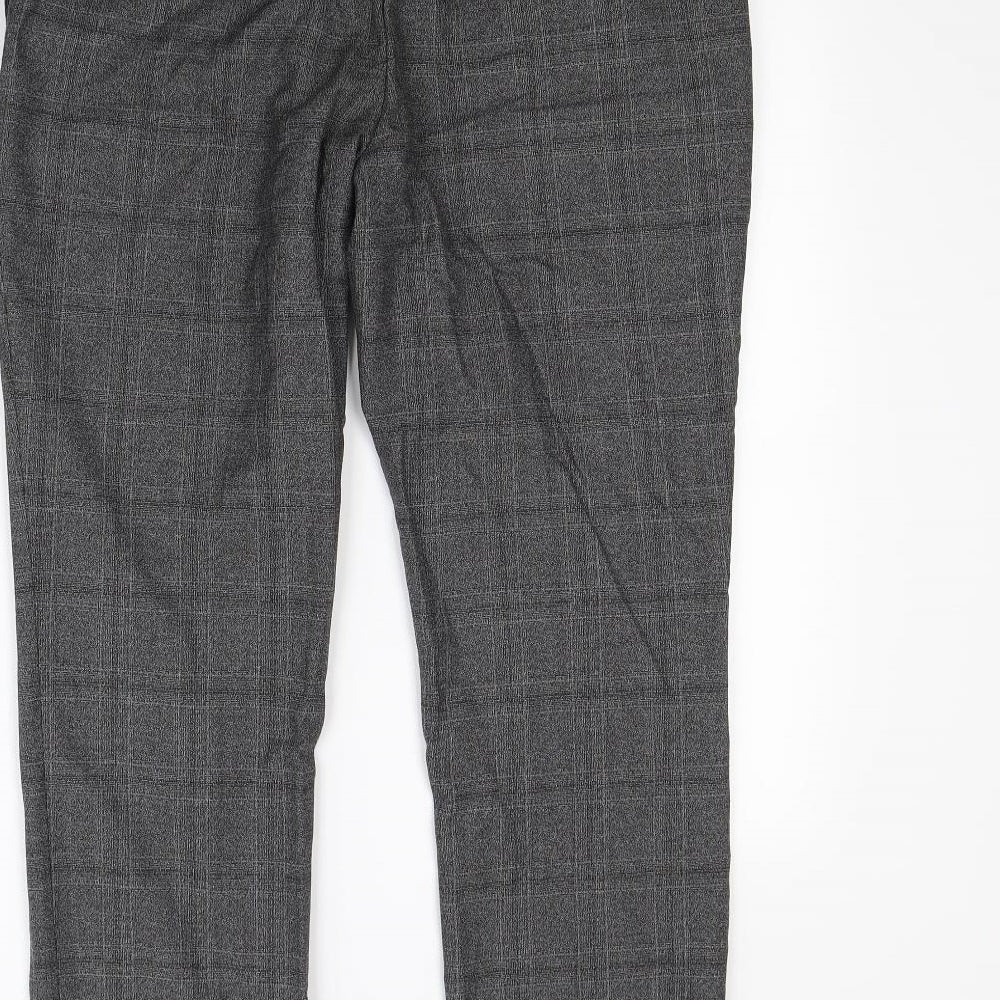 Womens UK Size 34 in NEXT Regular Fit Grey Trousers
