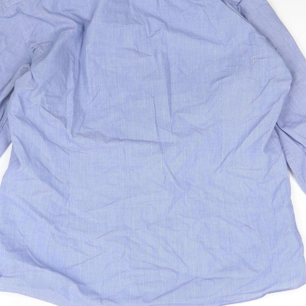 b&M Mens Blue Dress Shirt Size 38