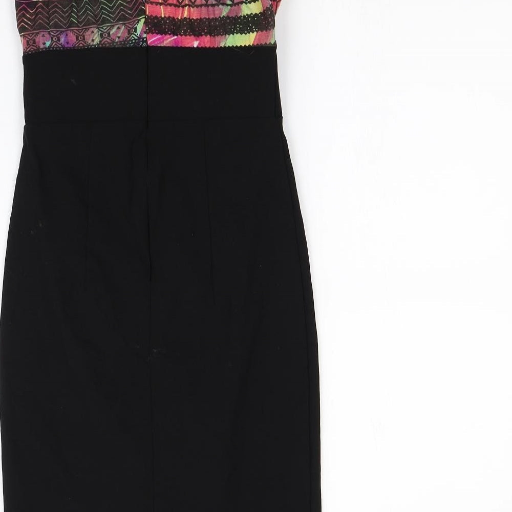 Boohoo Womens Black Mini Size S