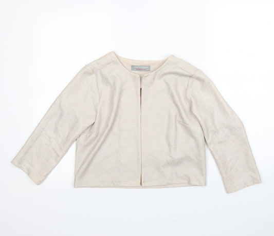 Womens UK Size 12 Dorothy Perkins Silver Jacket