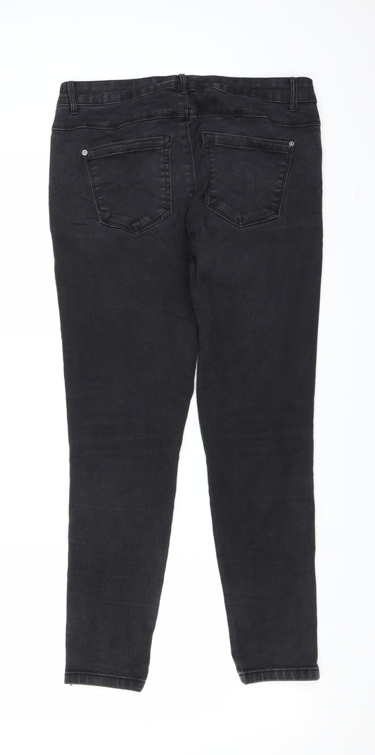 Only Womens Grey  Denim Jegging Jeans Size 32 in L26 in