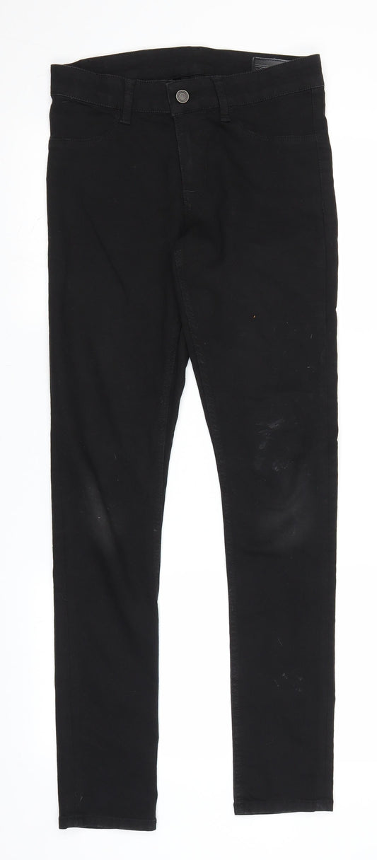 Womens UK Size 30 in ASOS Regular Fit Jegging Black Jeans