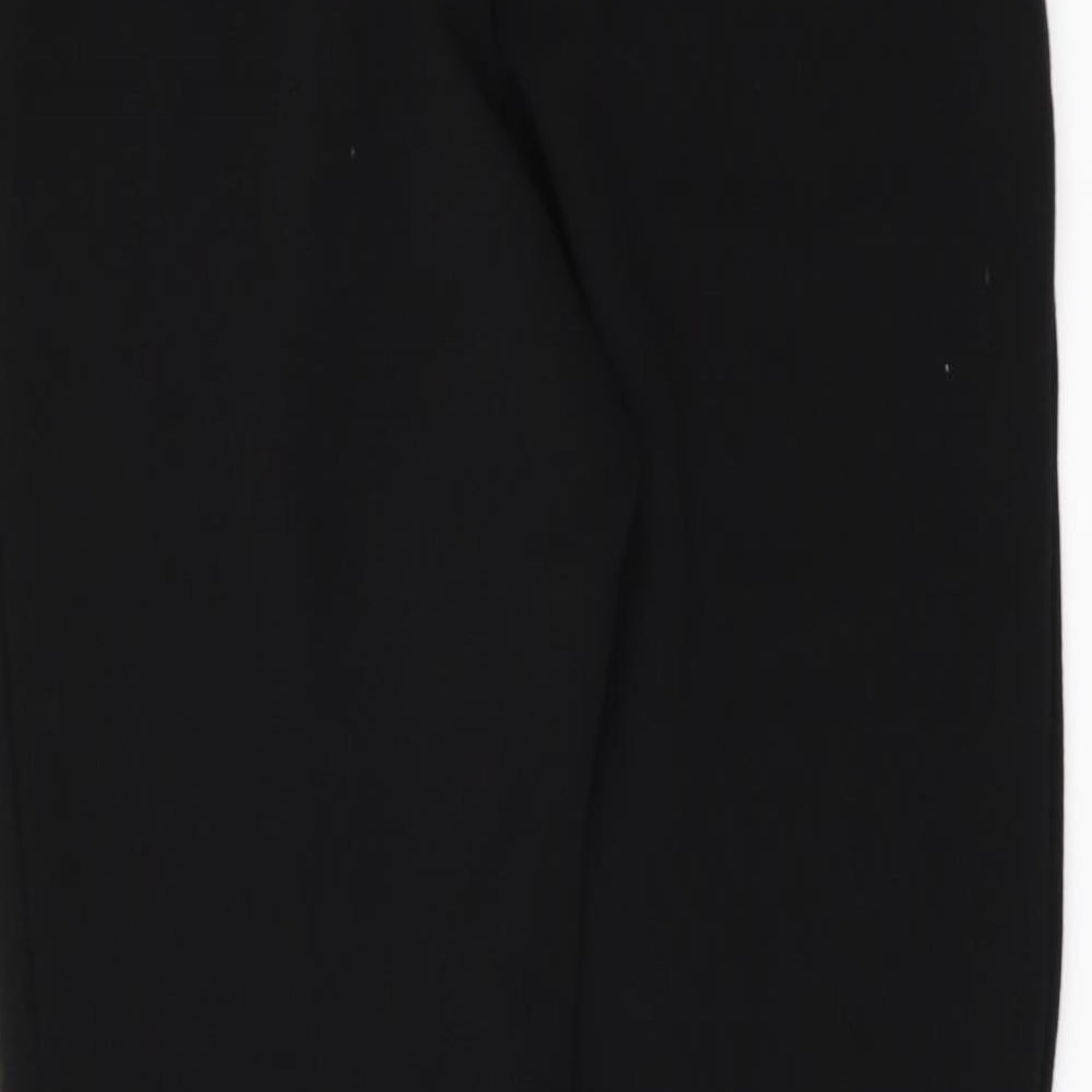 SheIn Womens Black Trousers Size S L27 in