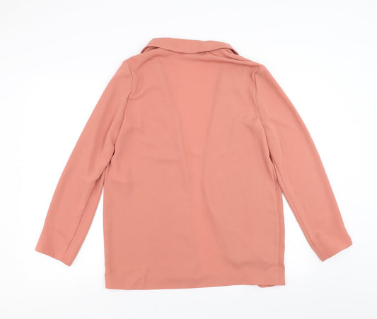 New Look Womens Pink   Jacket Blazer Size 10