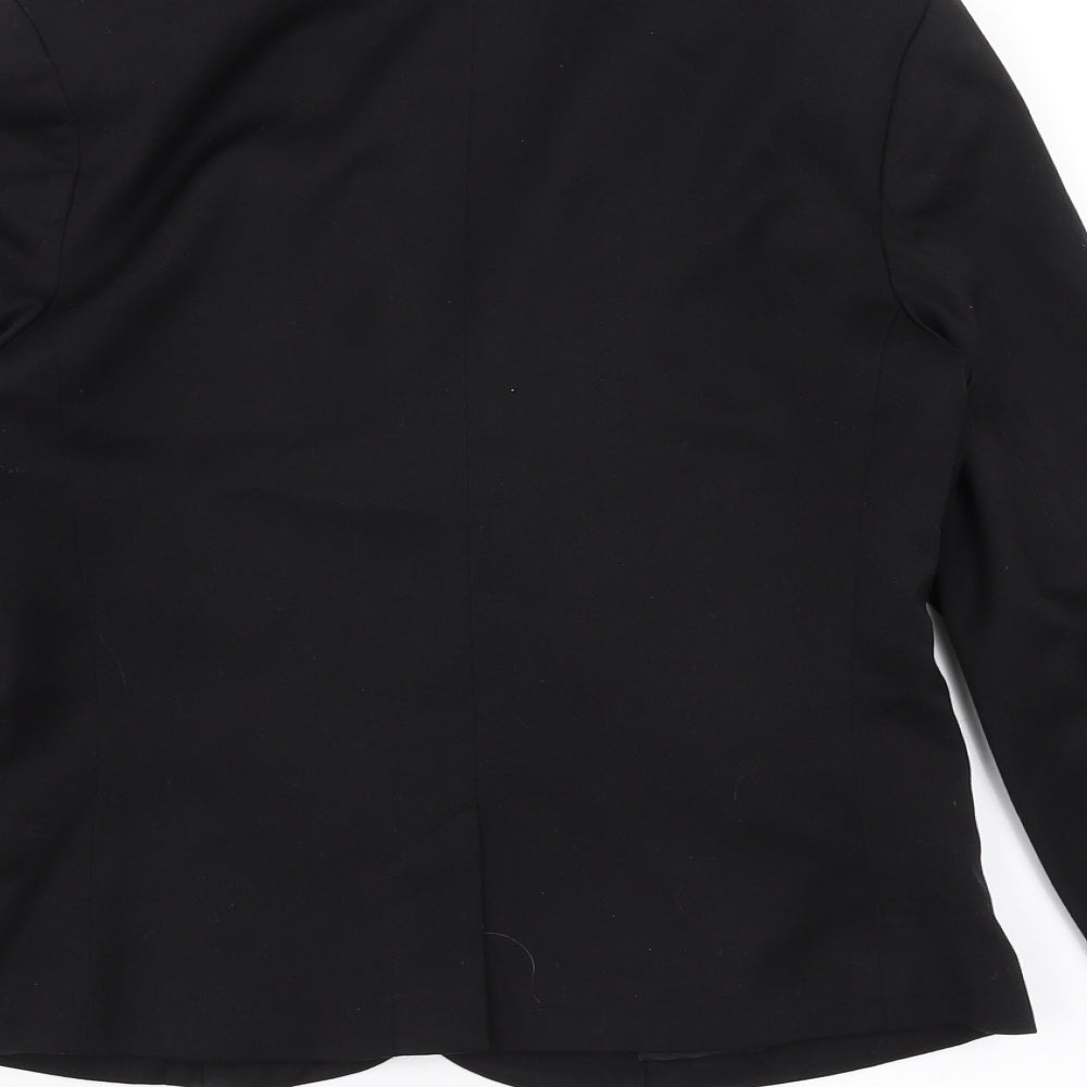 Divided by H&M Womens Black Jacket Blazer Size 14