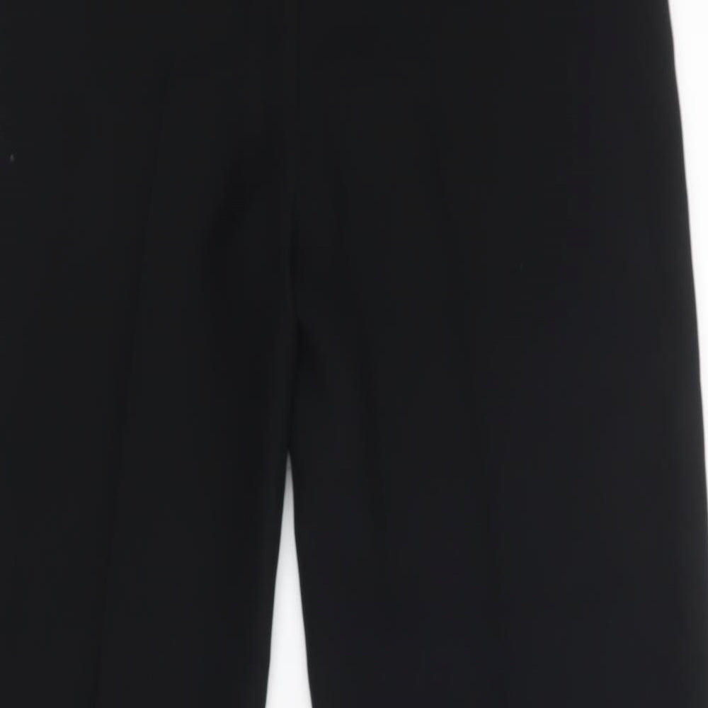 Womens UK Size 34 in NEXT Regular Fit Black Trousers