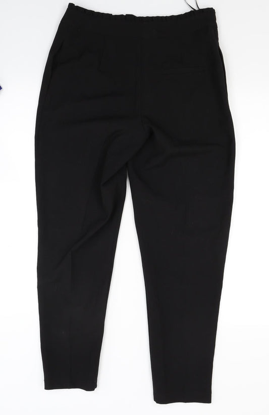 Primark Womens Black Trousers Size 8 L24 in