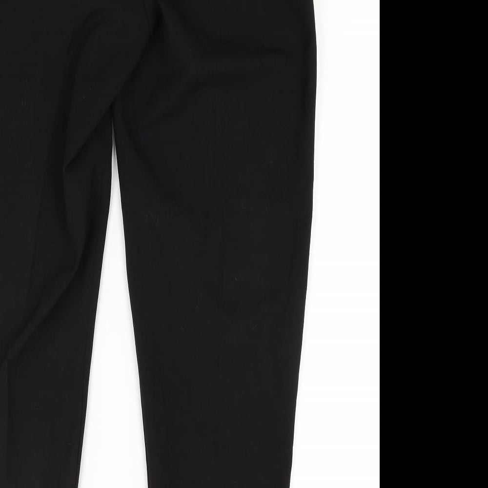 Primark Womens Black Trousers Size 8 L24 in