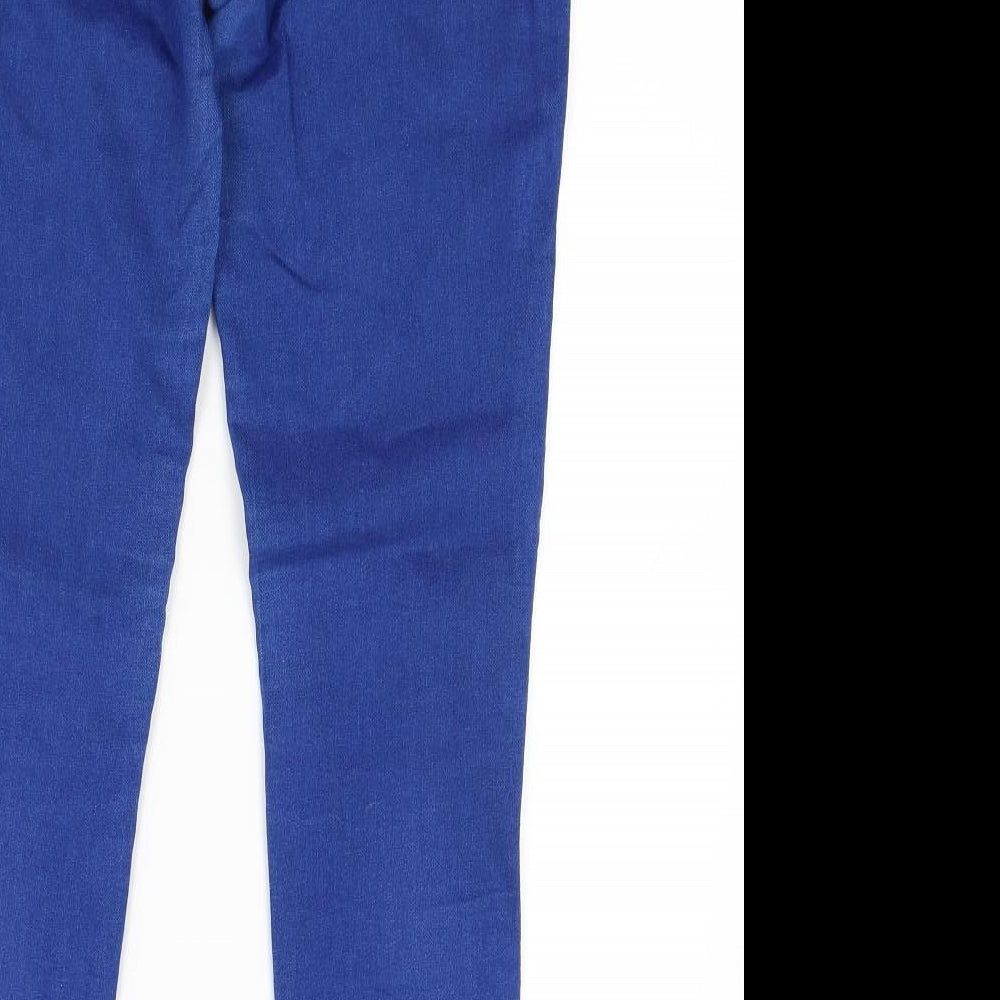 Primark Womens Blue  Denim Flared Jeans Size 10 L27 in