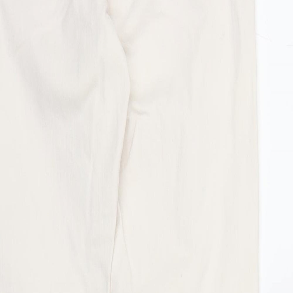 River Island Girls White Denim Skinny Jeans Size 10 Years