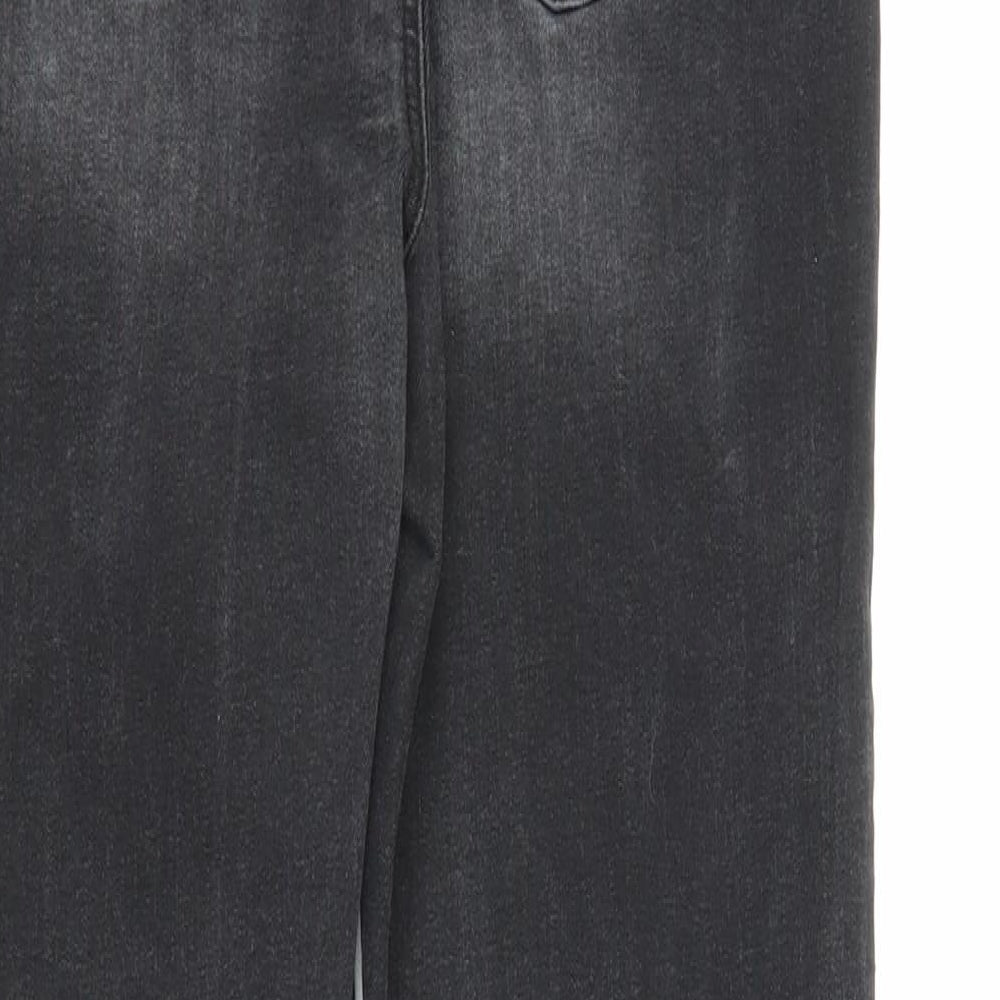 Denim Co Womens Black Denim Skinny Jeans Size 10 L26 in