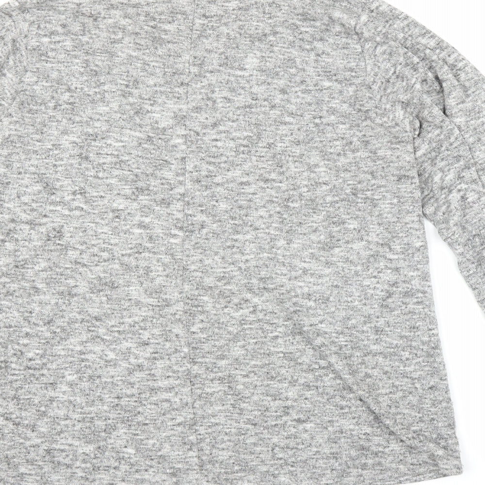 Primark Womens Grey Basic Blouse Size 14