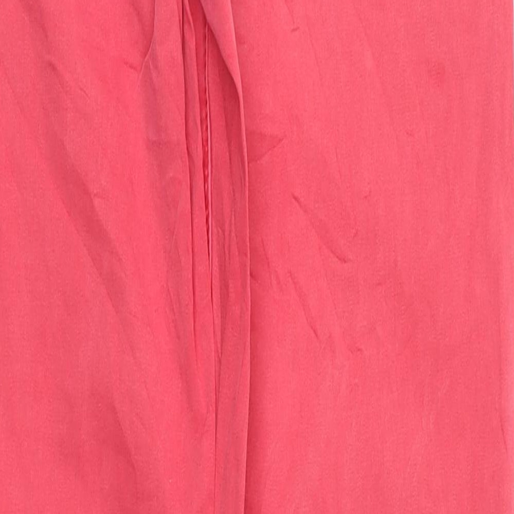 Clarina collection Womens Pink Skinny Jeans Size 28 in L29 in