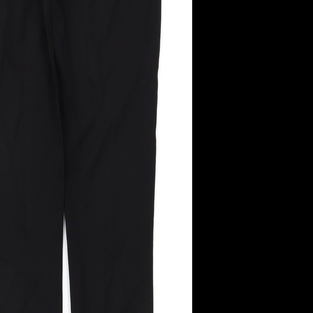 New Look Womens Black Trousers Size 8 L26 in