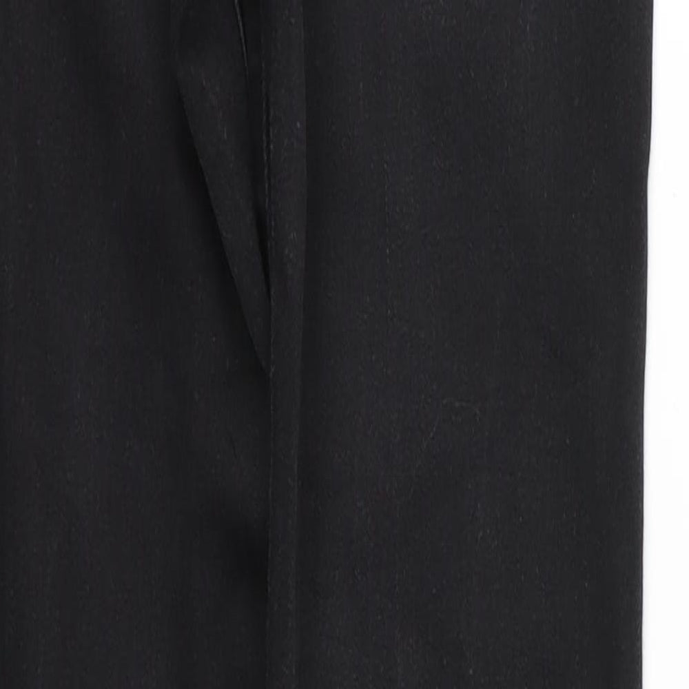 Womens UK Size 2XS FB Sister Regular Fit Skinny Black Jeans