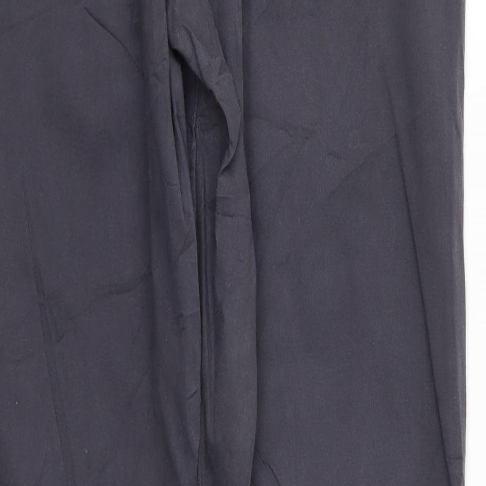 Womens UK Size 12 Blue Motion Regular Fit Straight Grey Jeans