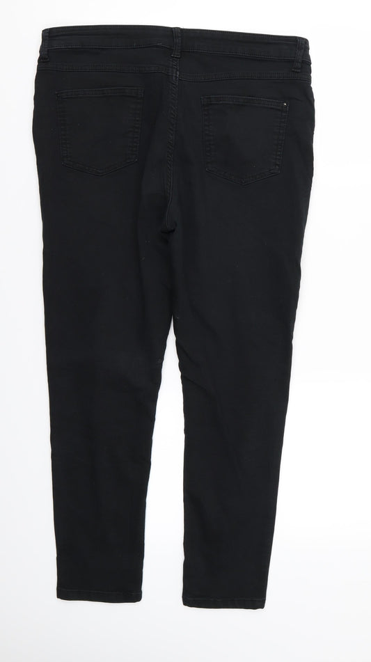 Womens UK Size 34 in Preworn Jegging Black Leggings