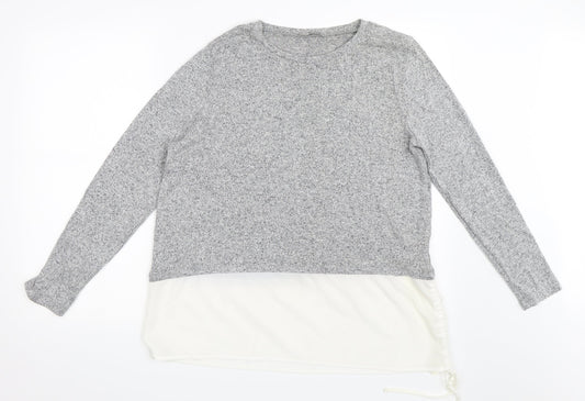 TU Womens Grey Pullover Jumper Size 18