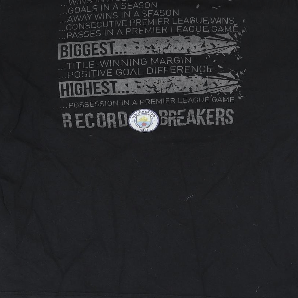 Fanatics Womens Black Basic T-Shirt Size M