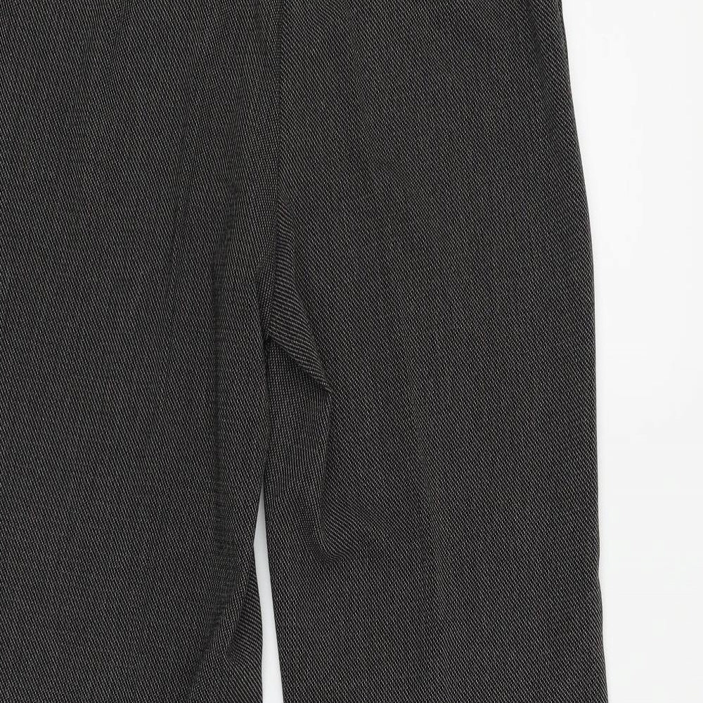 Womens UK Size 14 Marks and Spencer Regular Fit Grey Trousers