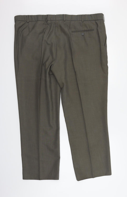 F&F Womens Grey Trousers Size 44 in L29 in