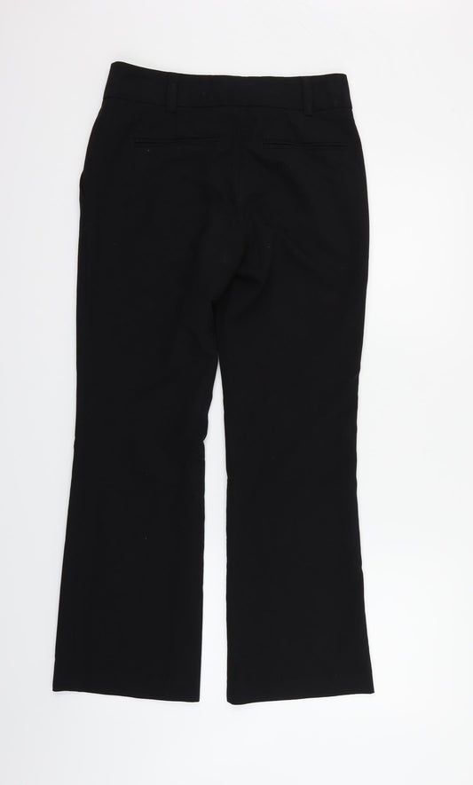 TU Womens Black Trousers Size 8 L26 in
