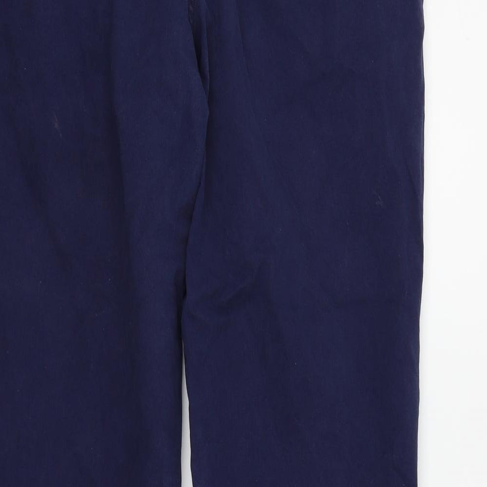 Womens UK Size 32 in Gap Regular Fit Blue Trousers