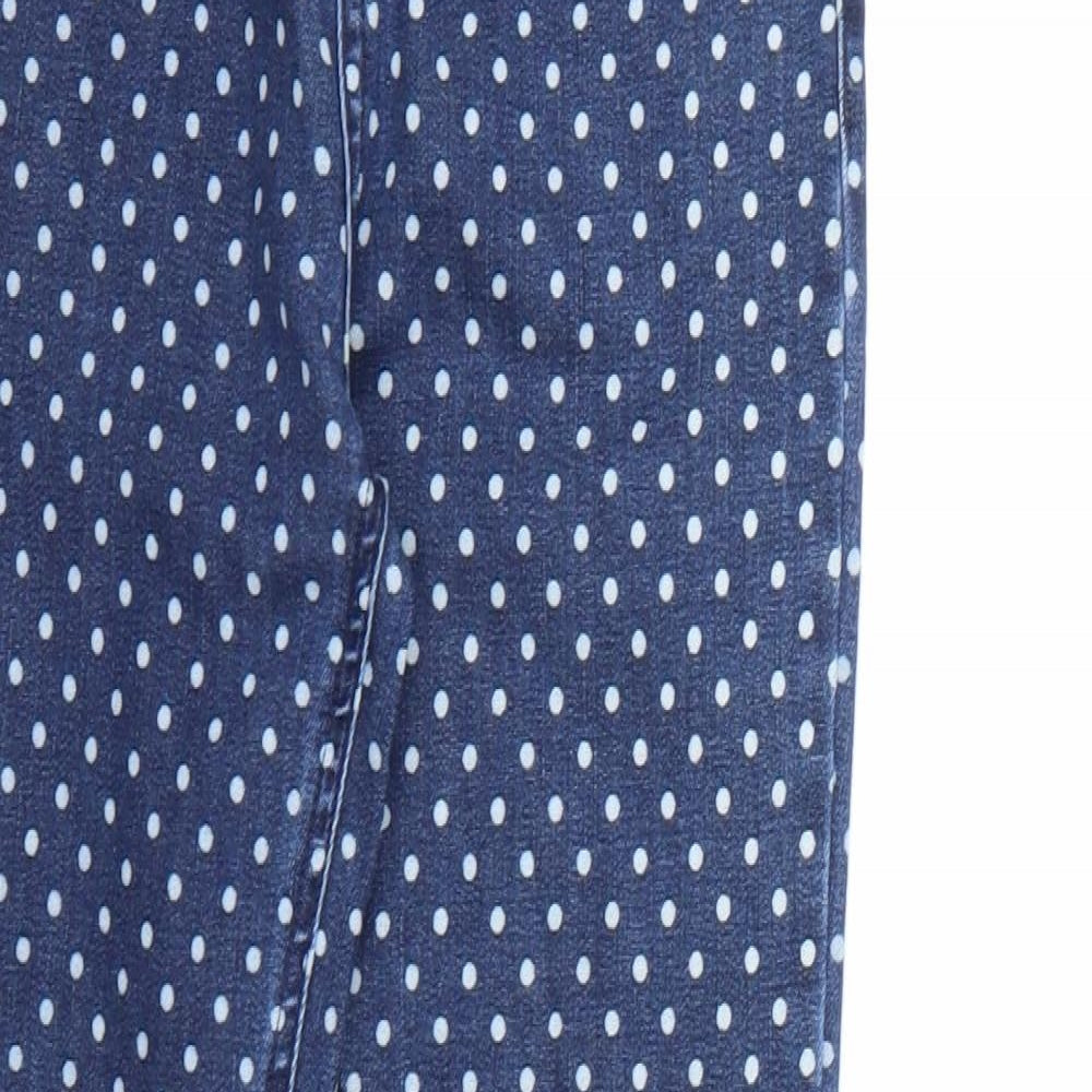 Womens UK Size 6 Stradivarius Regular Fit Skinny Blue Jeans