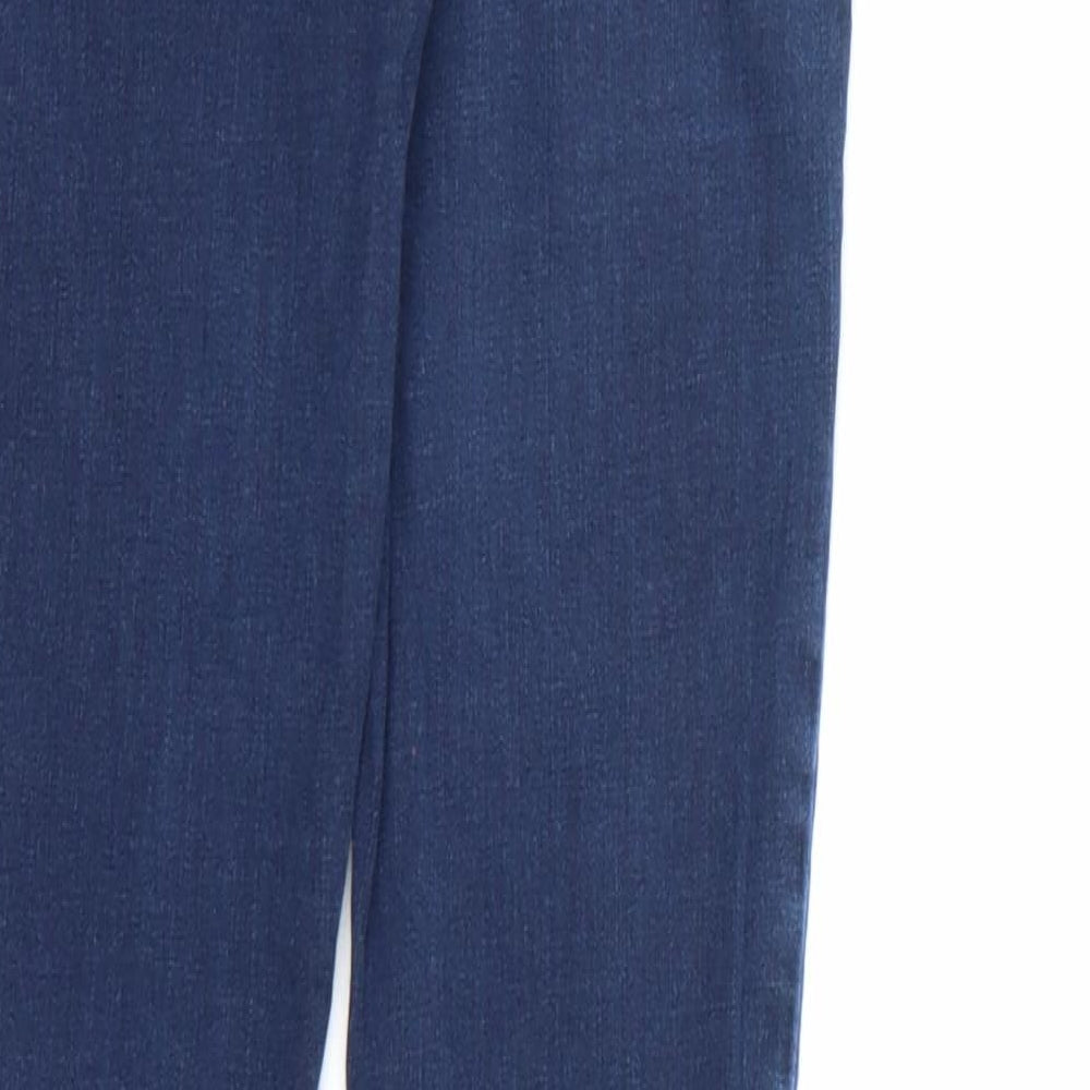 Topshop Womens Blue Denim Skinny Jeans L32 in