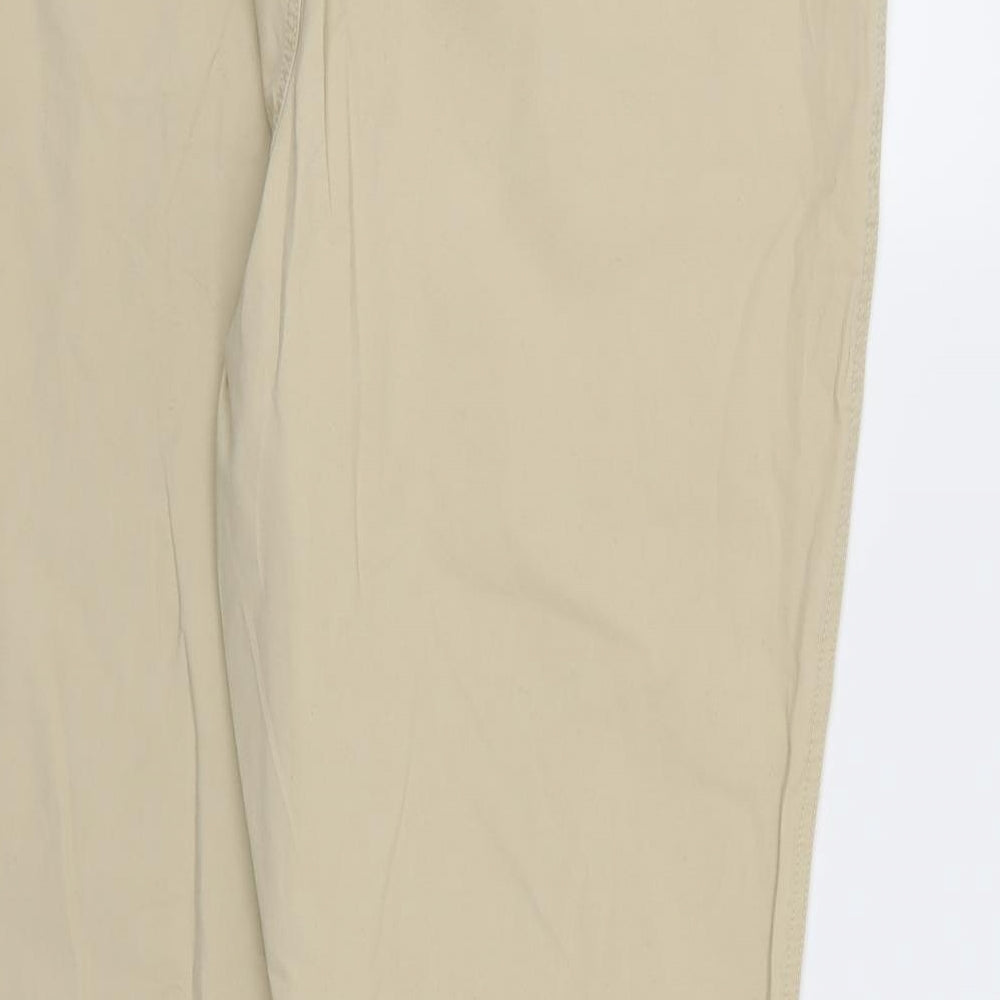TU Womens Beige Chino Trousers Size 18 L28 in