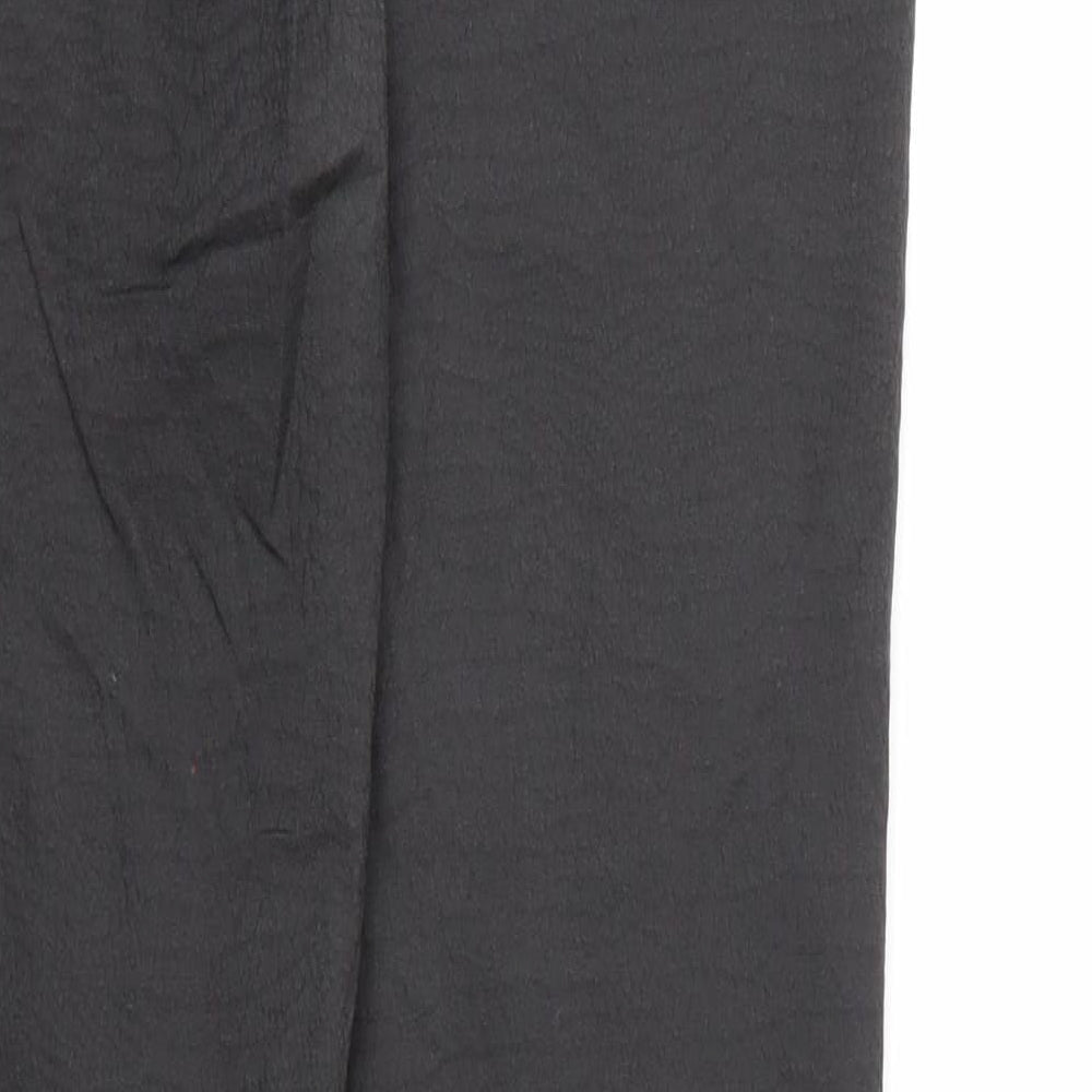 H&M Womens Grey Animal Print Denim Skinny Jeans Size 10 L30 in