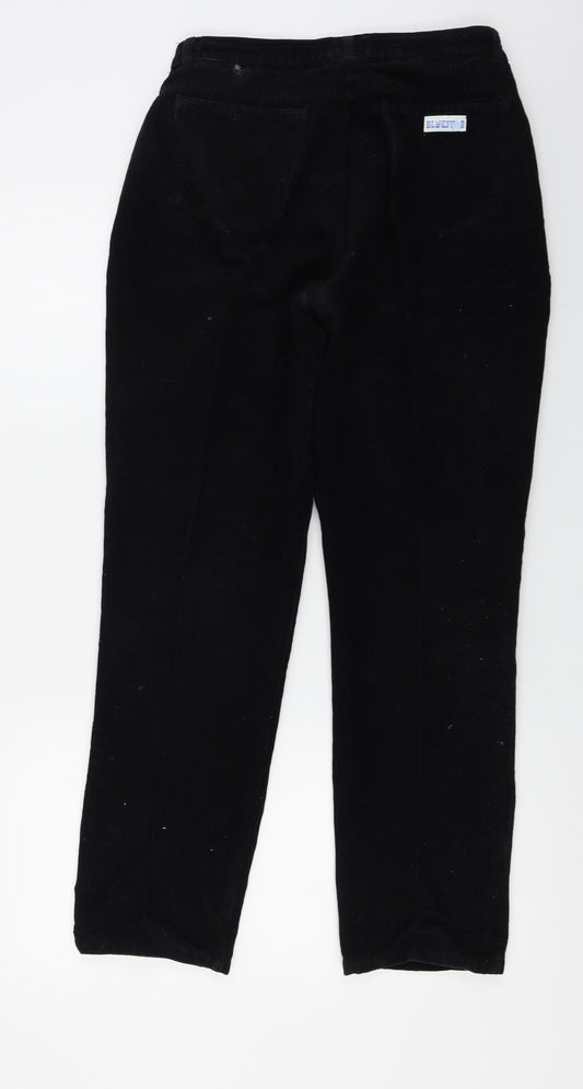 Preworn Womens Blue Trousers Size 28 in L28 in