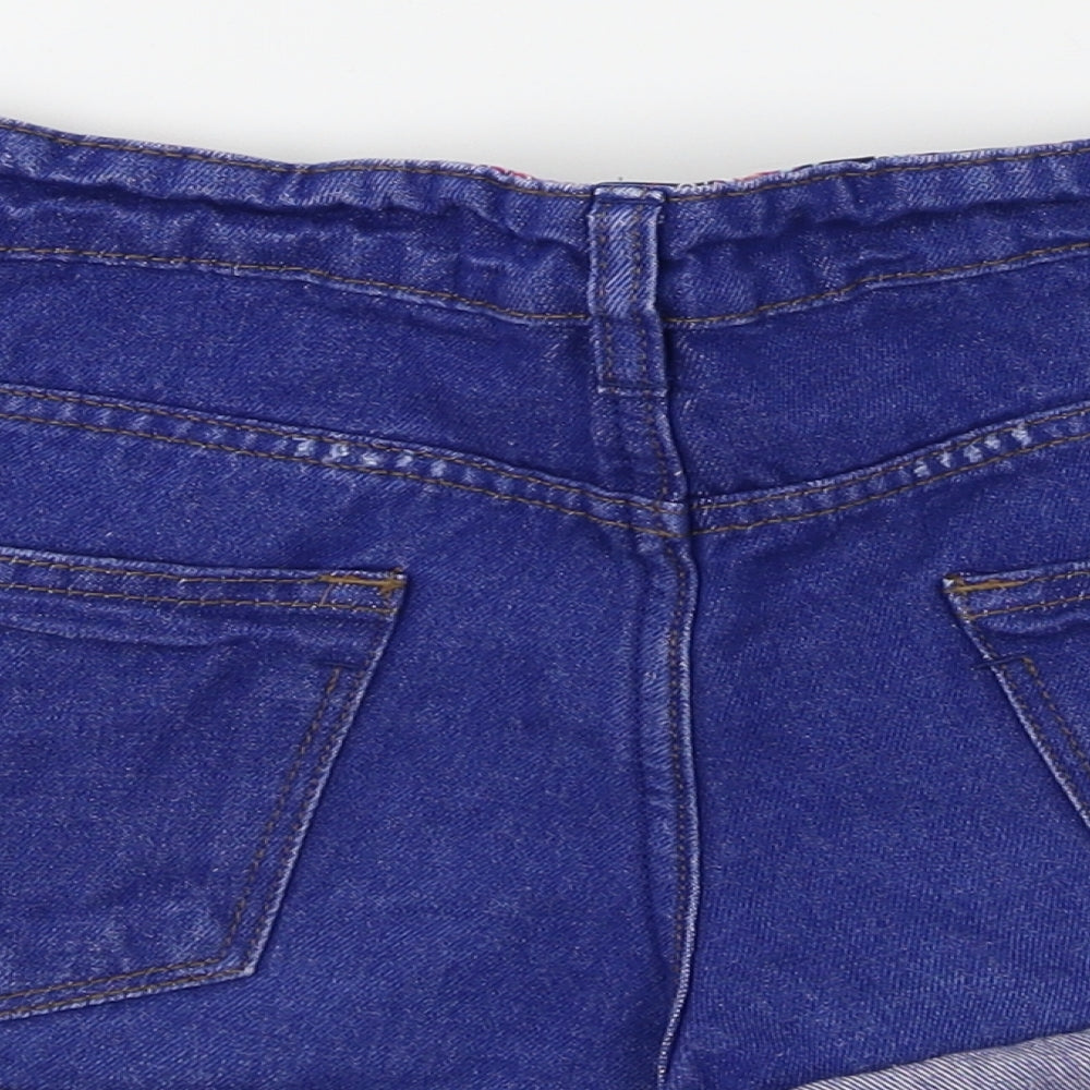denim co Womens Blue Chino Shorts Size 8