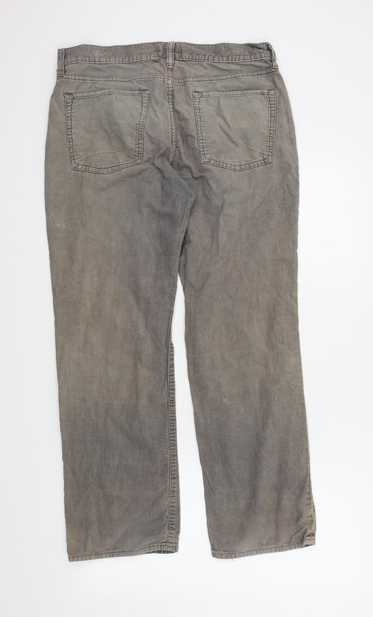 Gap Womens Grey Straight Jeans Size 32 L28 in