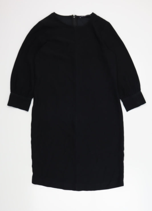Marks & Spencer Womens Black A-Line Size 8
