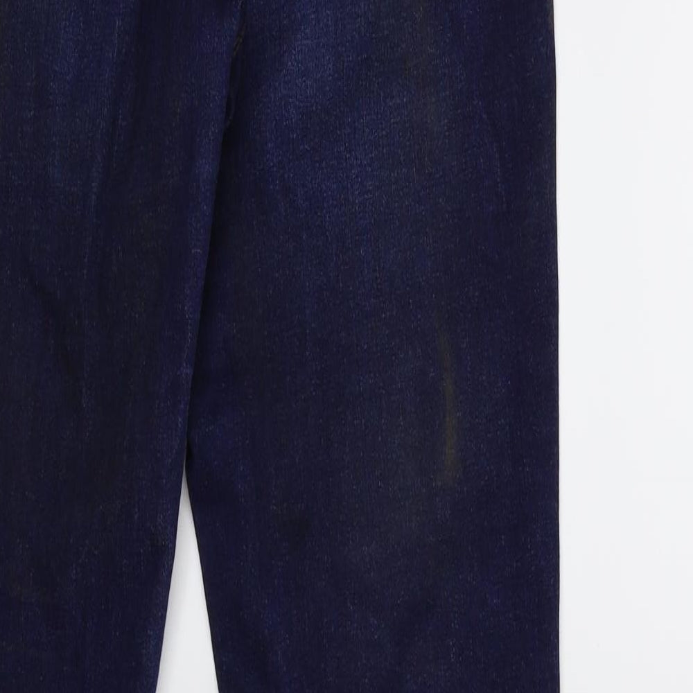 New Look Womens Blue Denim Skinny Jeans Size 10 L29 in