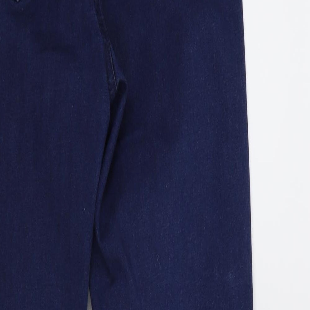 Denim & Co. Womens Blue Denim Skinny Jeans Size 12 L27 in