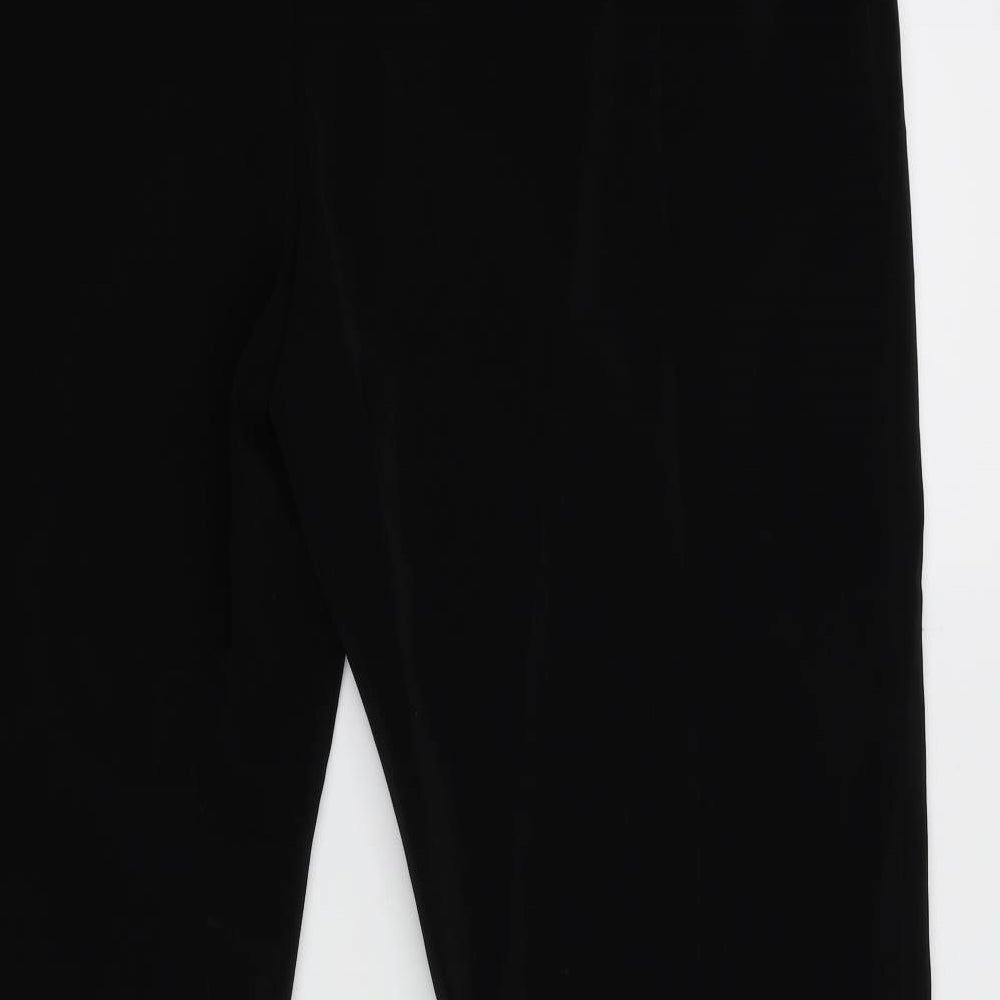 Womens UK Size 18 the collection Regular Fit Black Trousers