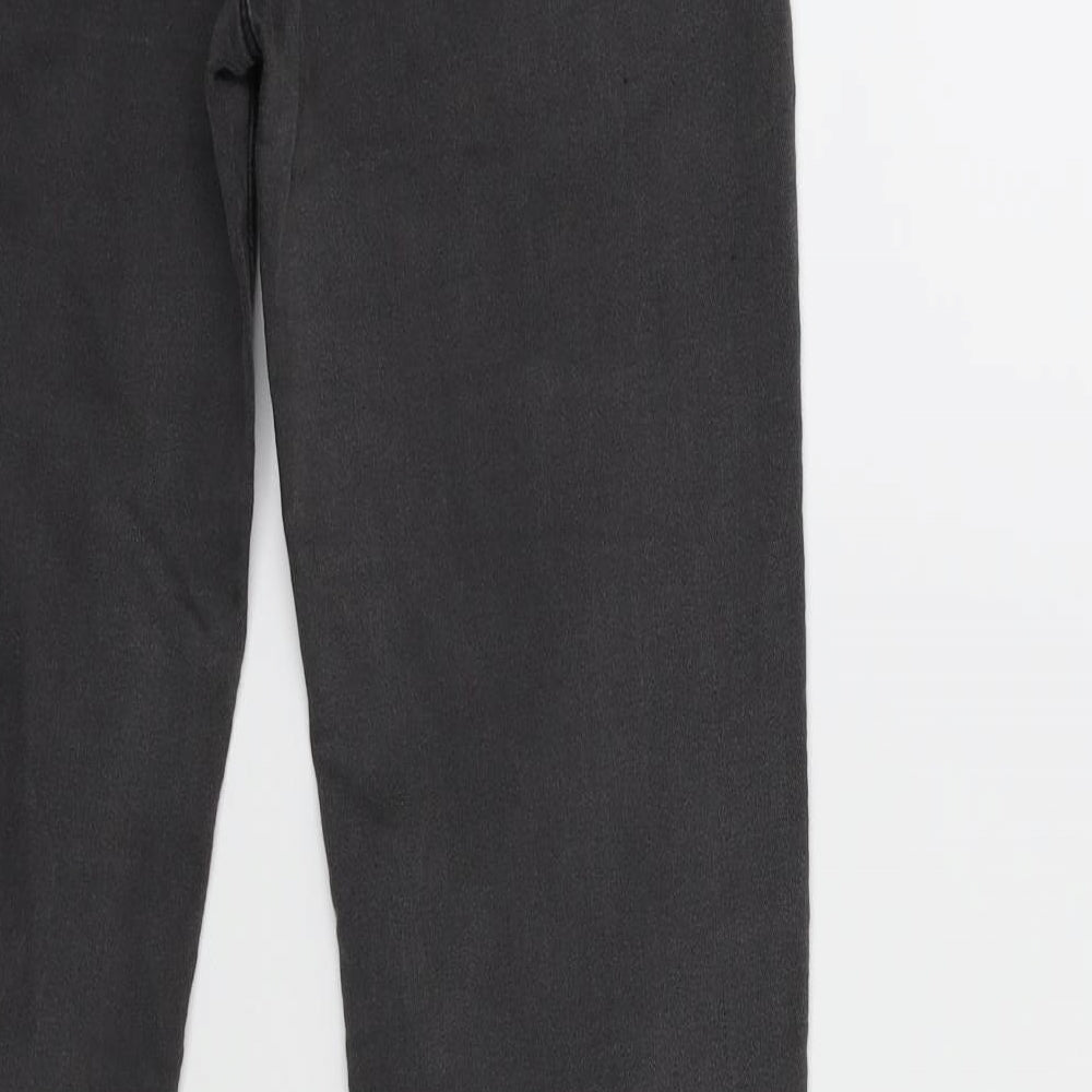 Denim & Co. Womens Grey Denim Skinny Jeans Size 6 L30 in