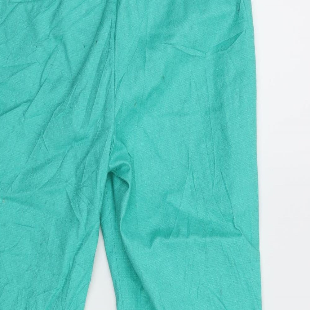 LOFT Womens Green Trousers Size 30 L25 in