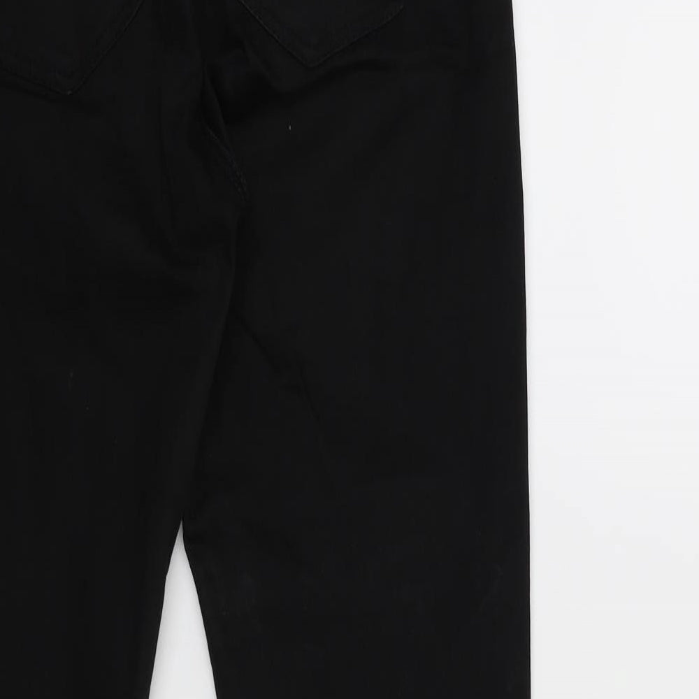 Denim & Co. Womens Black Denim Skinny Jeans Size 8 L27 in