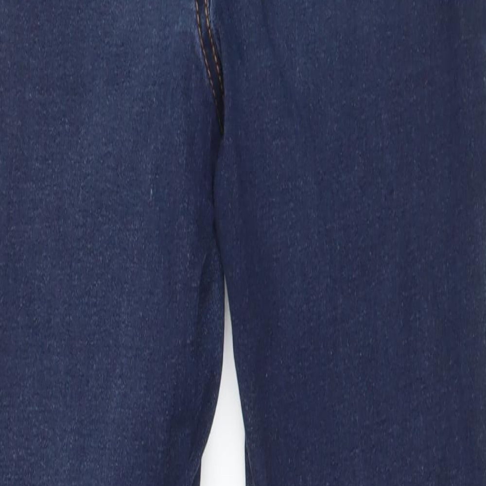 Denim & Co. Womens Blue Denim Skinny Jeans Size 8 L27 in