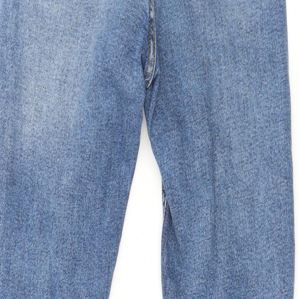 Topshop Womens Black Denim Skinny Jeans Size 26 in L27 in