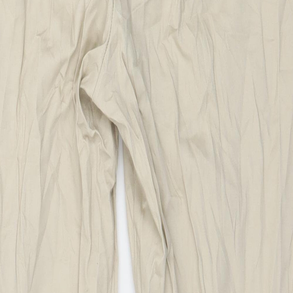 Gina Benotti Womens Beige Trousers Size 14 L28 in
