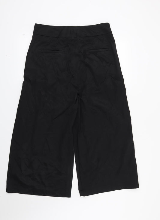 Womens UK Size 12 Marks and Spencer Regular Fit Black Trousers