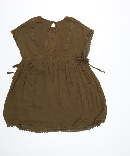River Island Womens Green Tank Dress Size 10