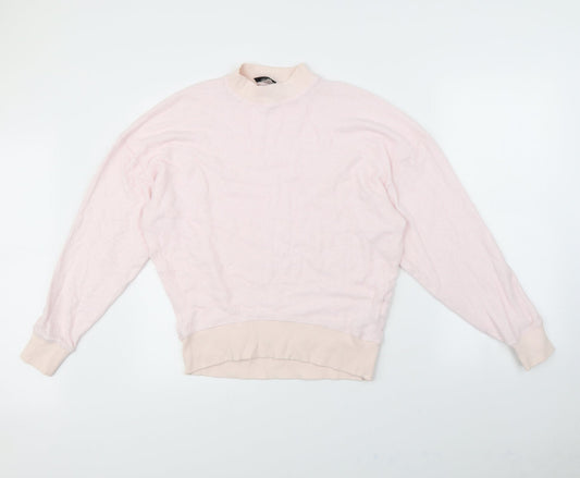 Topshop Womens Pink Pullover Jumper Size 6